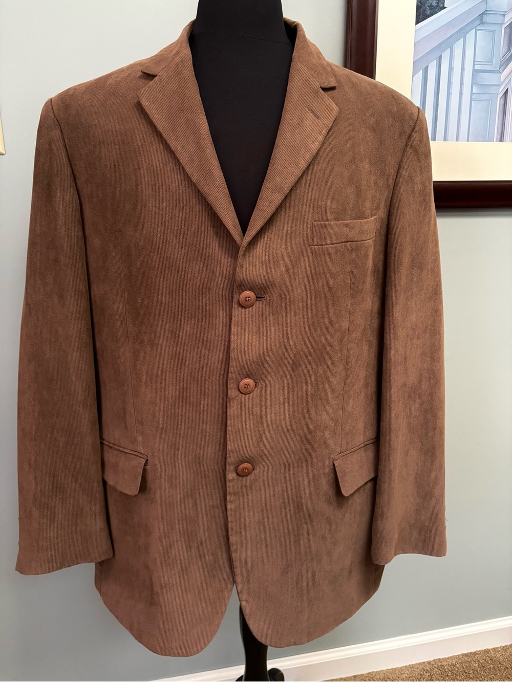 Andrew Fezza corduroy Jacket, Dark Brown
